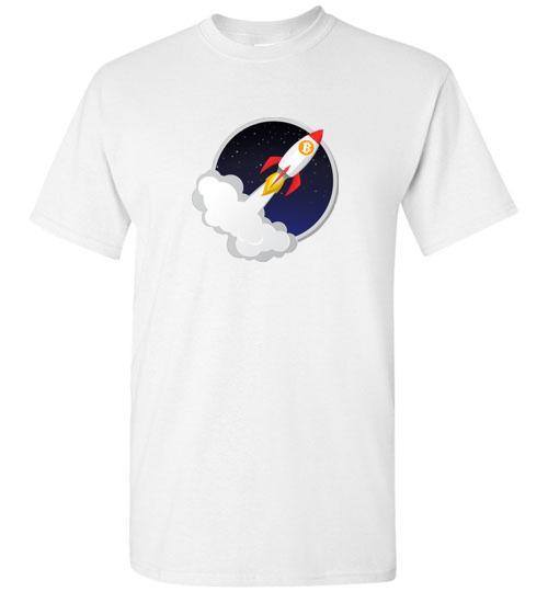 Bitcoin To The Moon T Shirt freeshipping - DTF Print Store