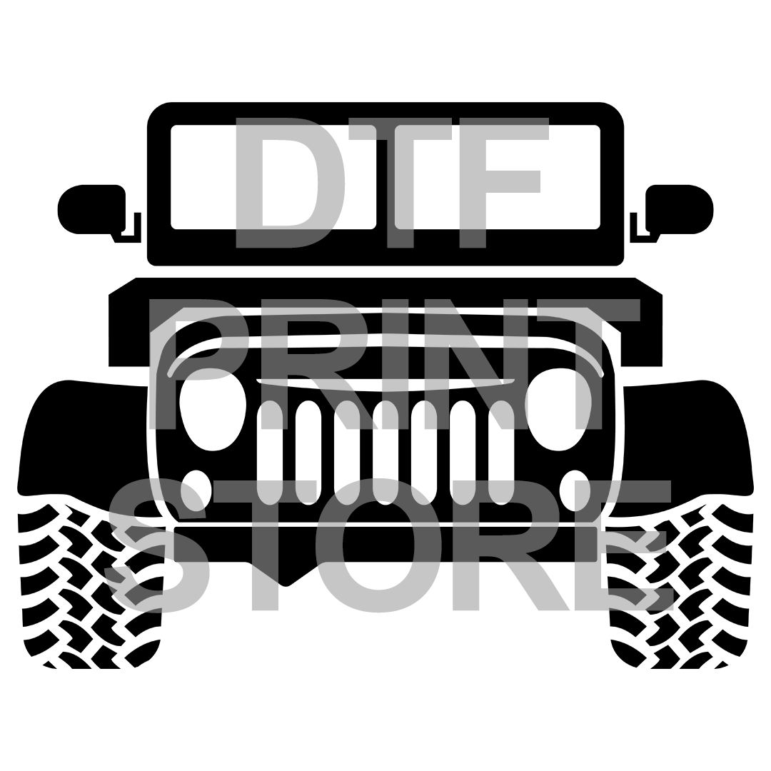 Jeep DTF or SUBLIMATION Print 12